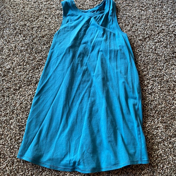 Lululemon All Tied Up Tank Top *Pima Cotton Capture Blue - Picture 4 of 6